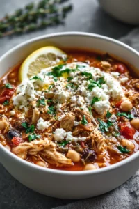 Delicious One Pot Greek Chicken Chili Recipe for Easy Cooking