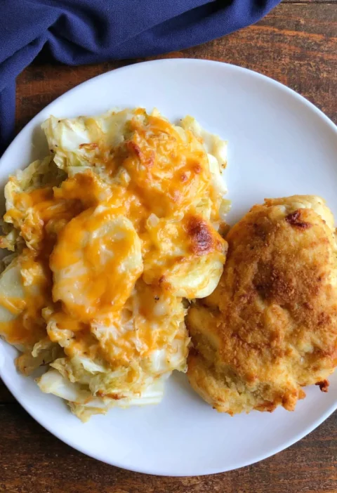 Great Grandma’s Cabbage and Potato Casserole