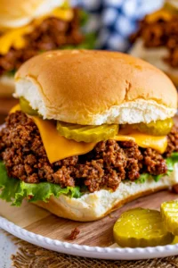 Loose Meat Sandwiches