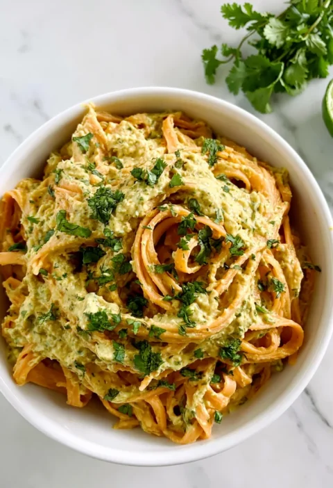 Zesty Cilantro Lime Noodles