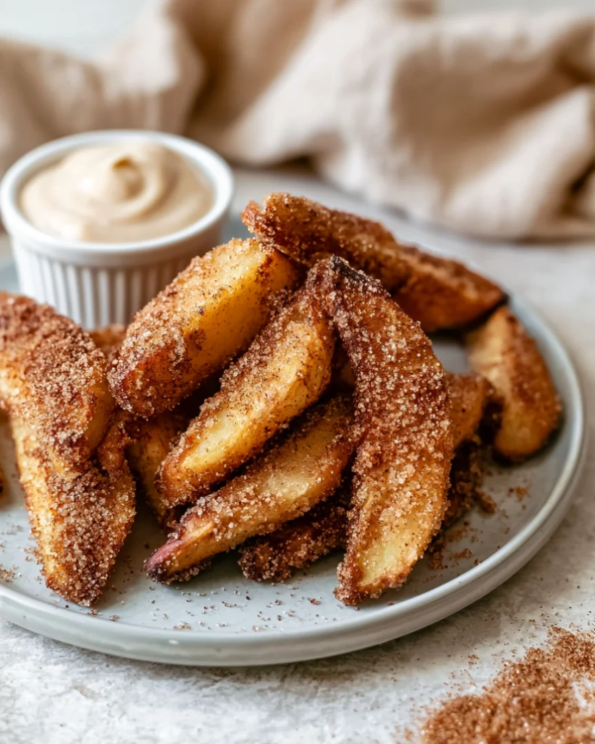 Crispy Air Fryer Apple Fries