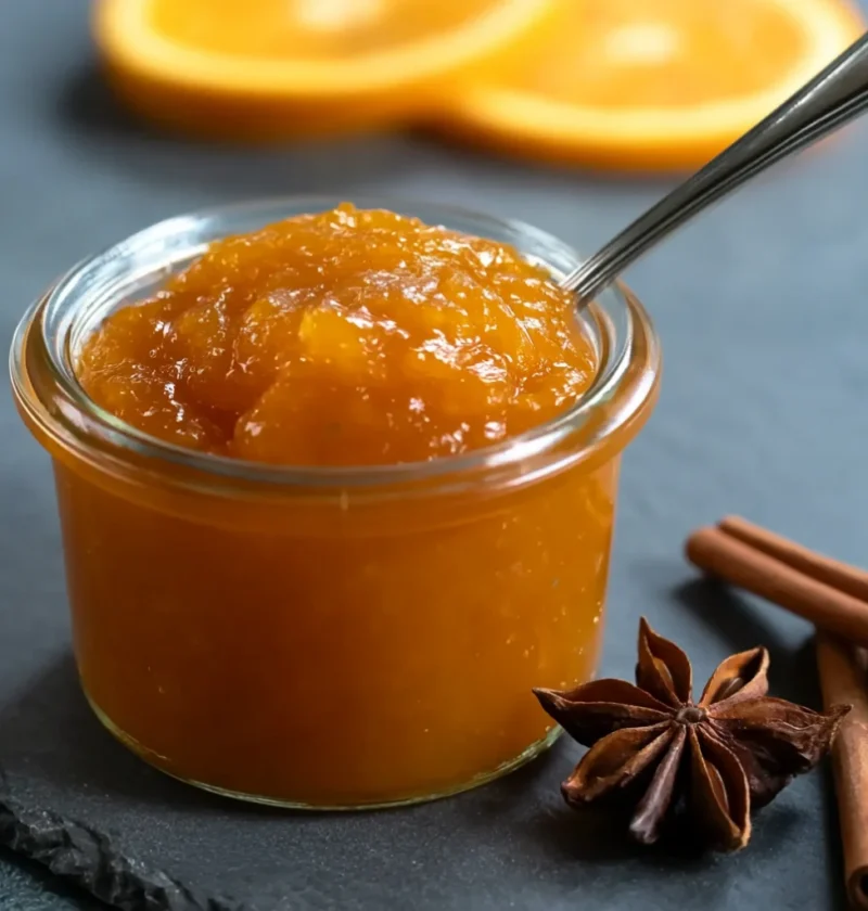 Delicious Orange Jam with Warm Spices for Cozy Mornings