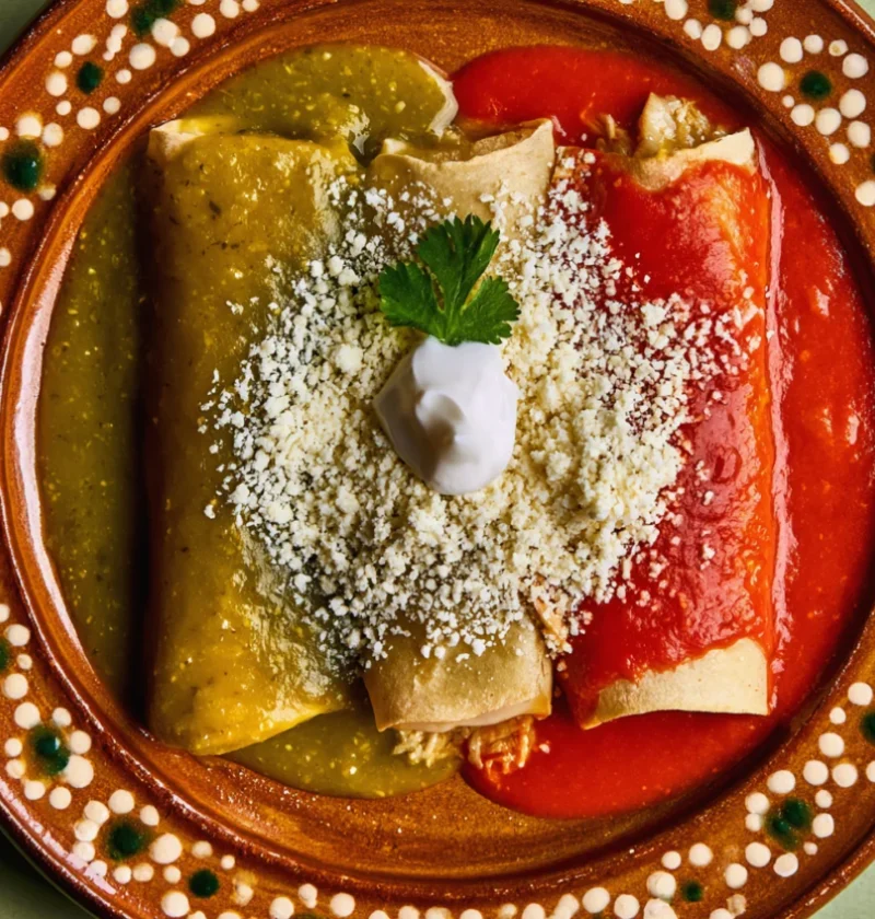 Enchiladas Divorciadas