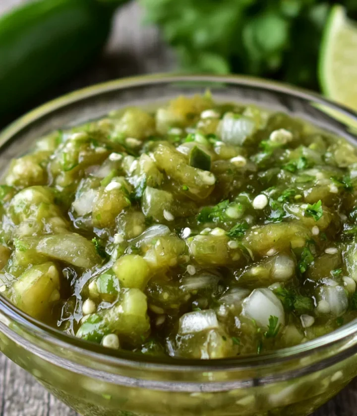 Homemade Salsa Verde
