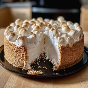 Irresistible No-Bake Marshmallow Cheesecake for Sweet Moments