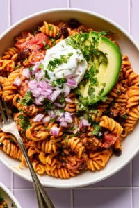 One Pot Taco Pasta (Gluten-Free)