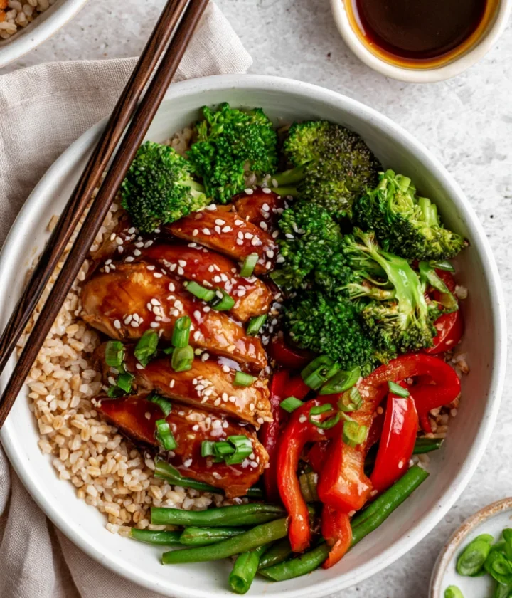 Teriyaki Chicken and Rice Bowls