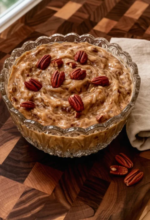 Grandpa’s Favorite Pecan Praline Cream Cheese Dip