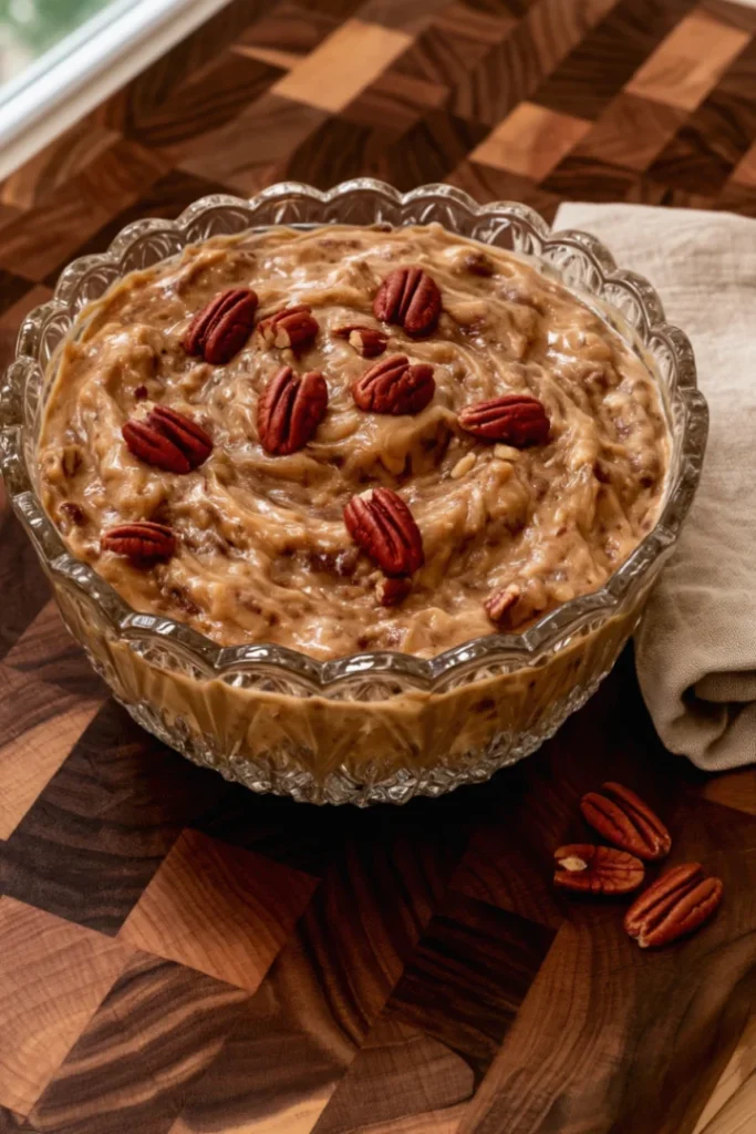 Grandpa’s Favorite Pecan Praline Cream Cheese Dip: The Birthday Tradition That Never Gets Old
